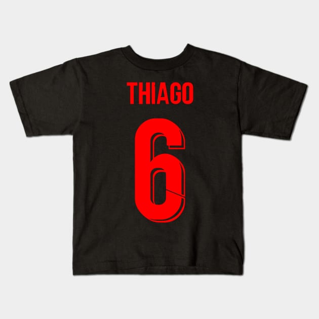 Thiago Liverpool Third jersey 21/22 Kids T-Shirt by Alimator